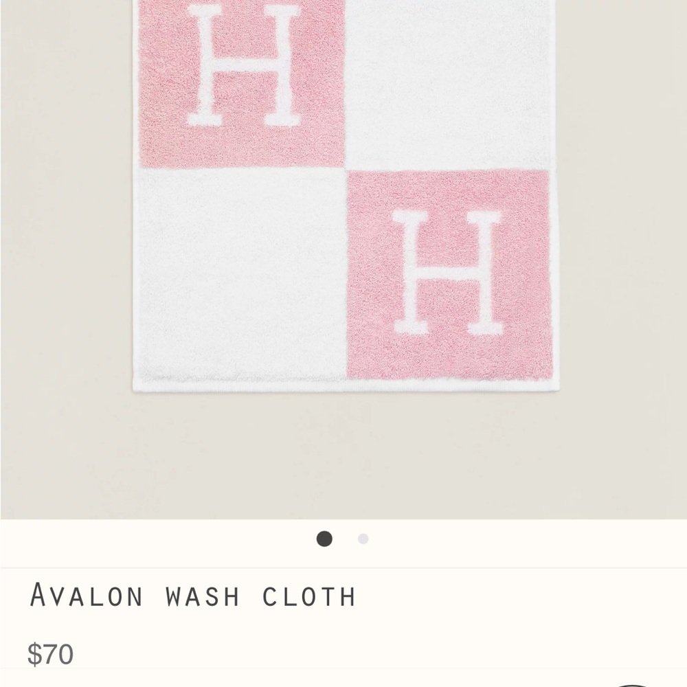 Hermes wash cloth